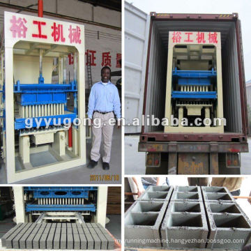 Semiautomatic Brick Making Machine Featured Production of Yugong